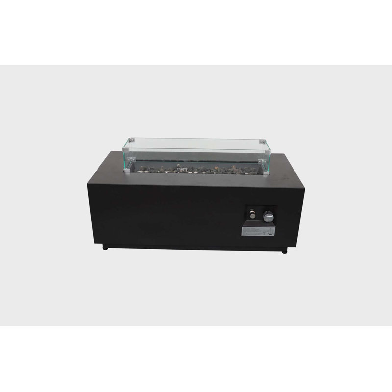Hawraa Rectangle Steel Smokeless Fire Pit Table