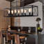 Éclairage pour îlot de cuisine 8 lumières 8 lumières