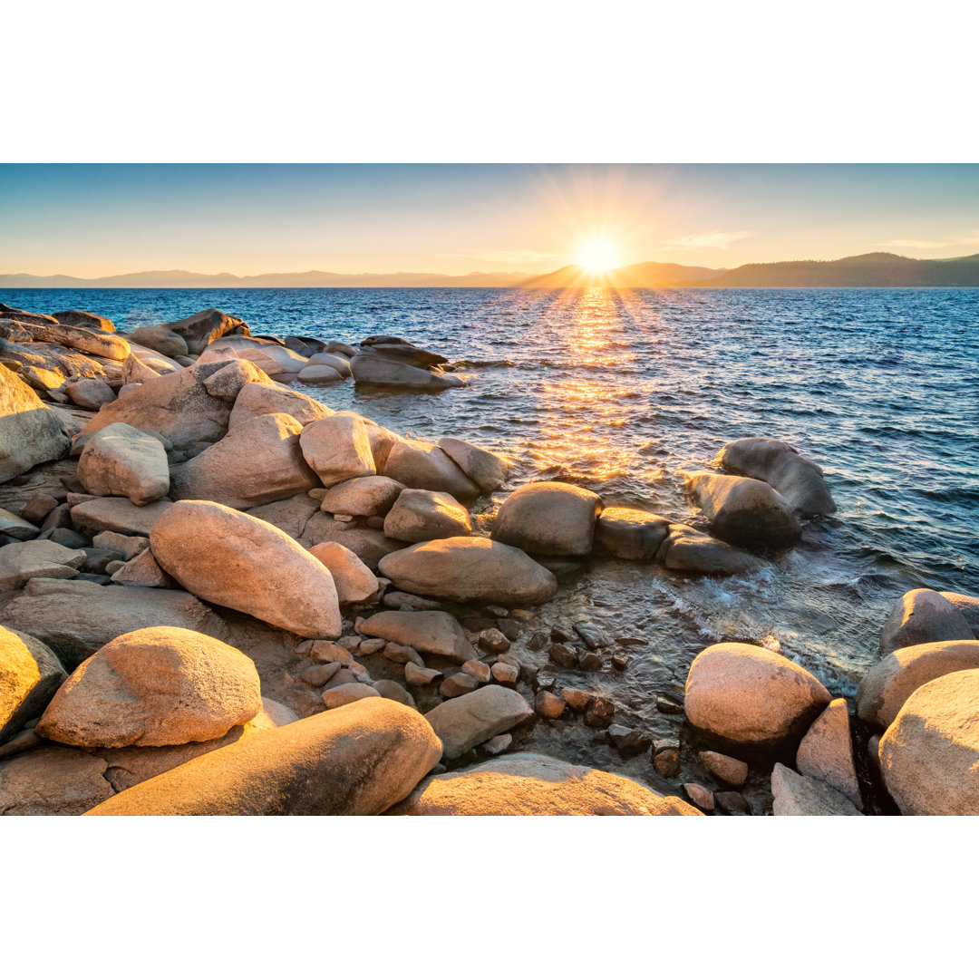 Sonnenuntergang am Lake Tahoe USA