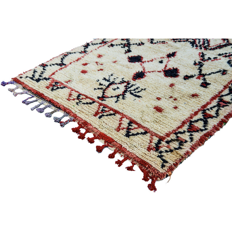One-of-a-Kind Runner 3'3" X 7'8" Hand Knotted Area Rug