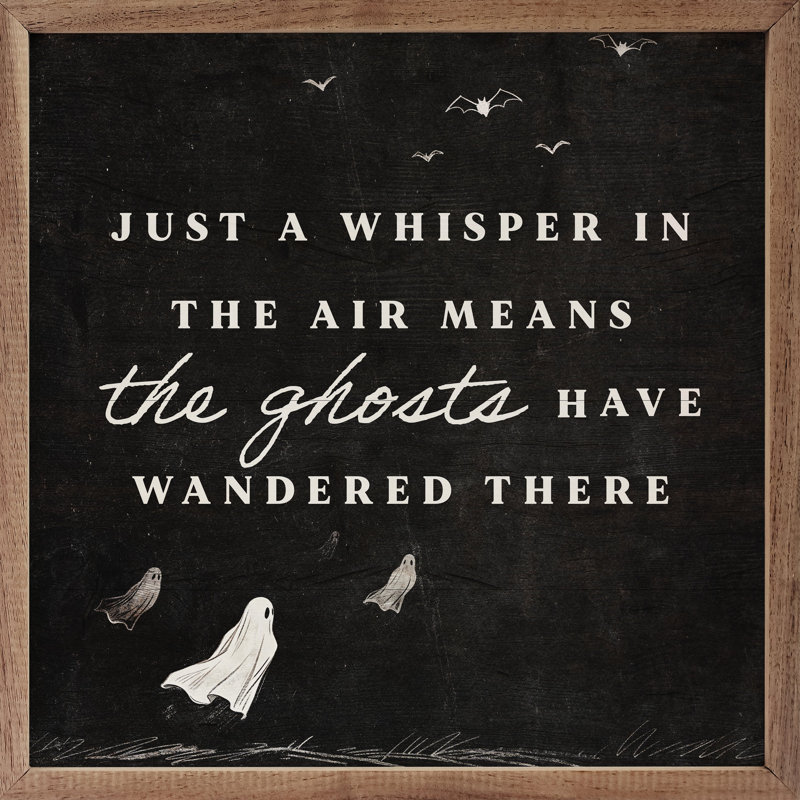The Ghosts, 4" H x 4" W