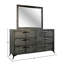 Miroir gris
