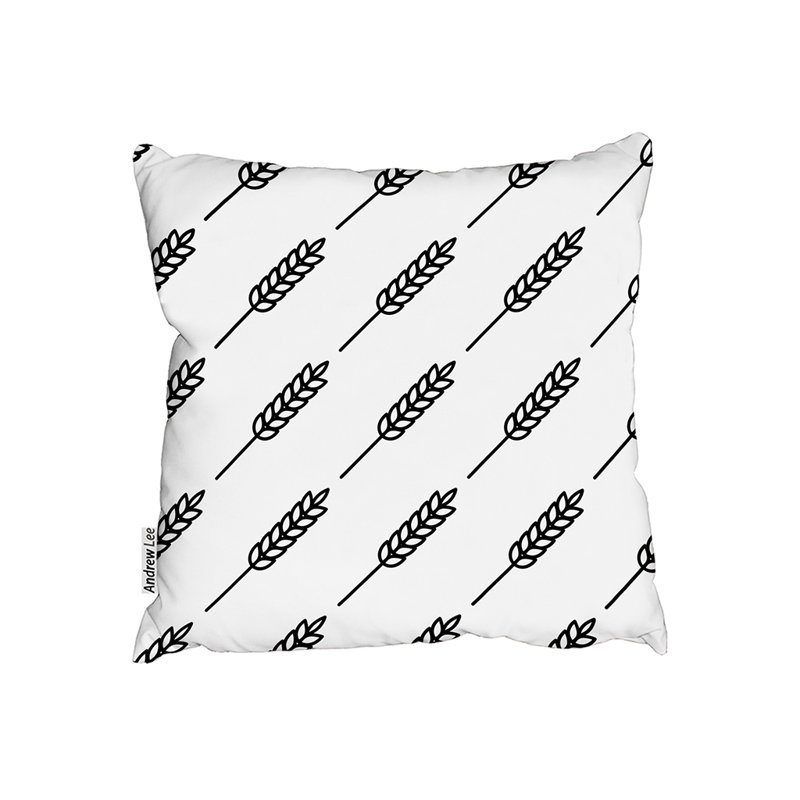 Indoor / Outdoor Floral Square Cushion, 45cm H x 45cm W