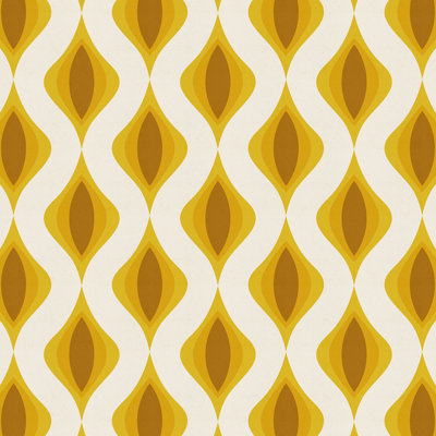 " Alisa Galitsyna Yellow Ornaments " by Laura Mexia