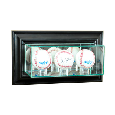 Perfect Cases And Frames 14'' W 5'' D Baseball Glass Ball / Puck Case