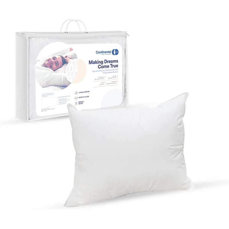 McKellen Polyester Medium Pillow, Standard
