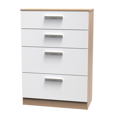 Fully Assembled Chesler 4 Drawer Chest