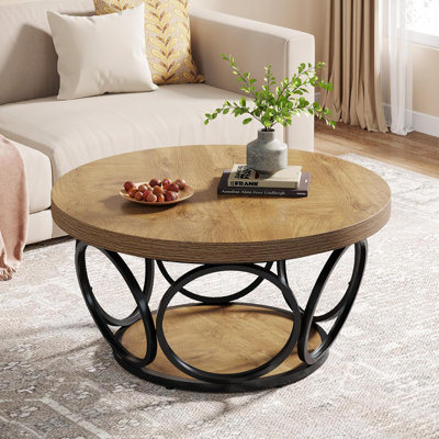 Frame Coffee Table with Storage