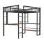 Lit mezzanine standard en métal avec bureau intégré Farrahn par Mason & Marbles