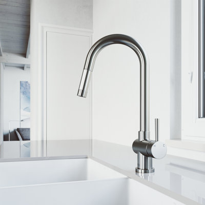 Gramercy 17" H 1-handle Pull-Down Kitchen Faucet