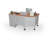 Avid 60'' Teacher Desk-59678340-59678339