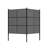 Outdoor 47"l X 47"h Privacy Fence Panels With Ground Stakes, All-Weather No-Dig Fence Kit for Air Conditioner, Trash Can, Pool Equipment Enclosure
