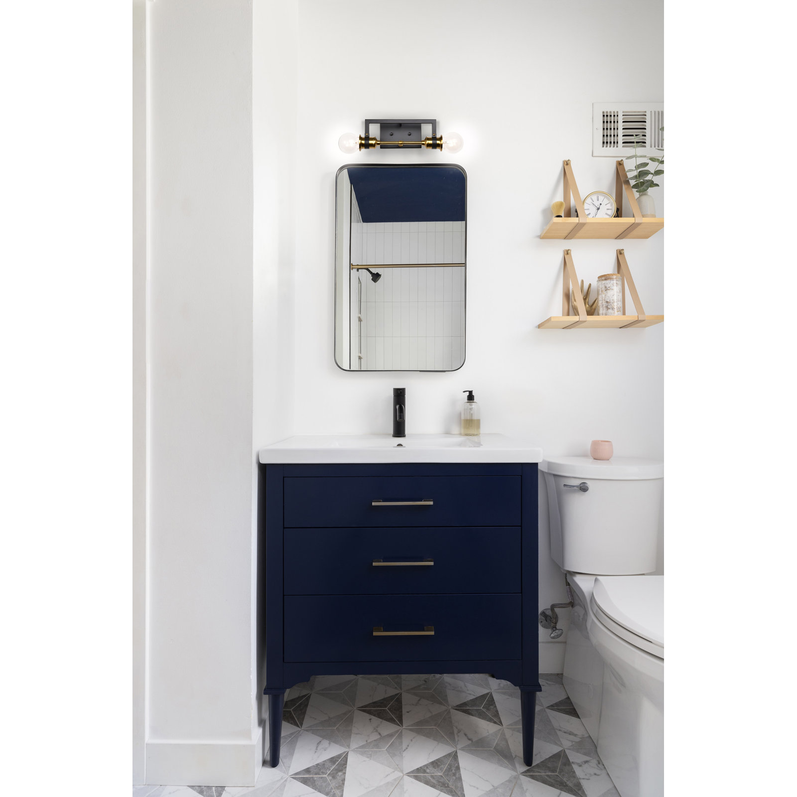 Tommie 2 Light Dimmable Vanity Light