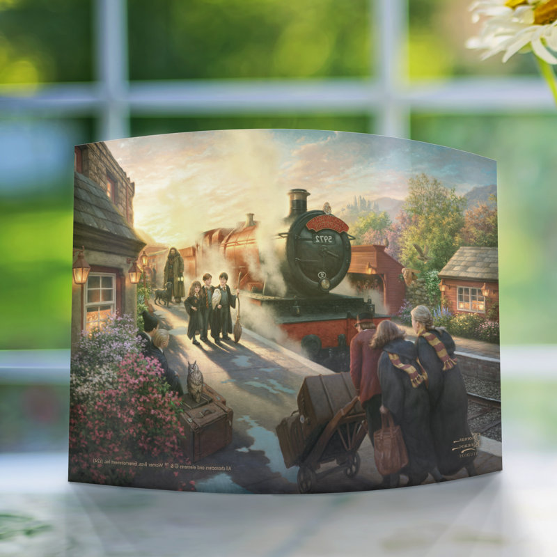 Impression sur acrylique incurvée Harry Potter TKS (Poudlard express)