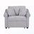 Chenille Convertible Sleeper Sofa-1202535483
