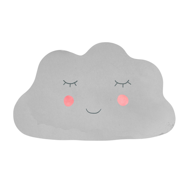 «Sleepy Cloud», reproduction sur toile tendue, H 36 po x l 48 po