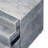 Faux Concrete File Cabinet, Accent Cabinet