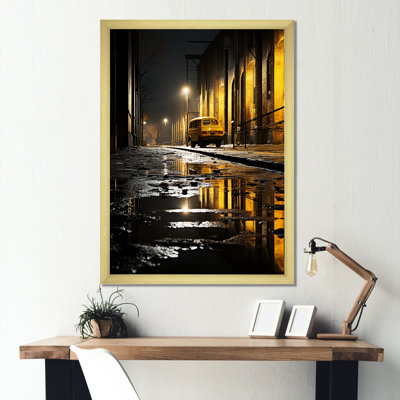 Nightly Silent Workshops Alley, reproduction d'art sur toile