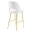 Tabouret de comptoir en velours gris anthracite Rouse Performance-1686944935-1686944930-1686687536