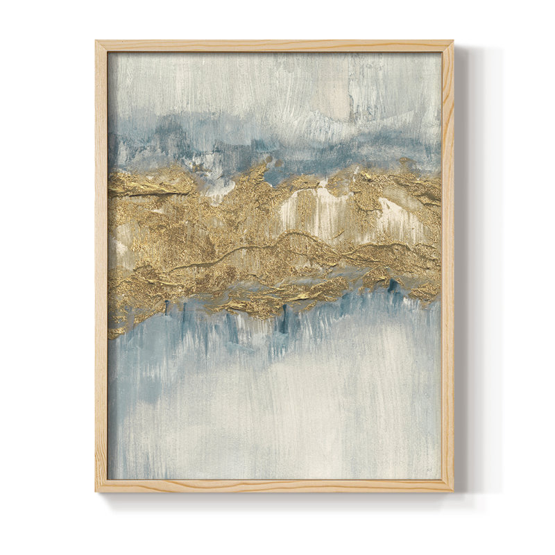 Touch of Frost I, reproduction encadrée - bois massif, Naturel, H 15 po x l 12 po