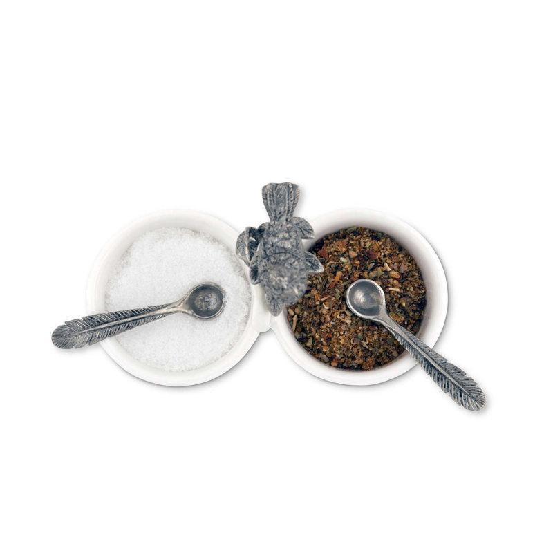 Song Bird Salt Cellar Set