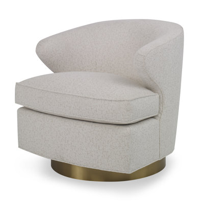 Scoop Swivel Barrel Chair