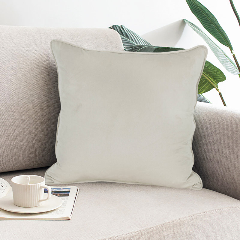 Moroney Ochre Square Cushion, Natural