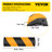 VEVOR Rubber 40.2'' L Threshold Ramp