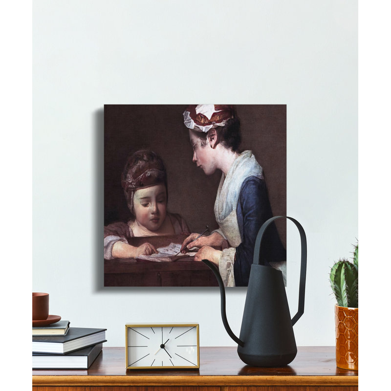 1 Piece Wrapped Canvas Wall Art Set, 6x6