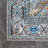 Nola Geometric Vintage Medallion Gray/Mustard/Turquoise Rug-1682345100
