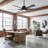 Cathreen 65'' Ceiling Fan with LED Lights