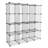 16-cube Organizer Cube Storage Storage Shelves Wire Cube Storage Origami Shelves Metal Grid Multifunction Shelving Unit Modular Cubbies Organizer Bookcase