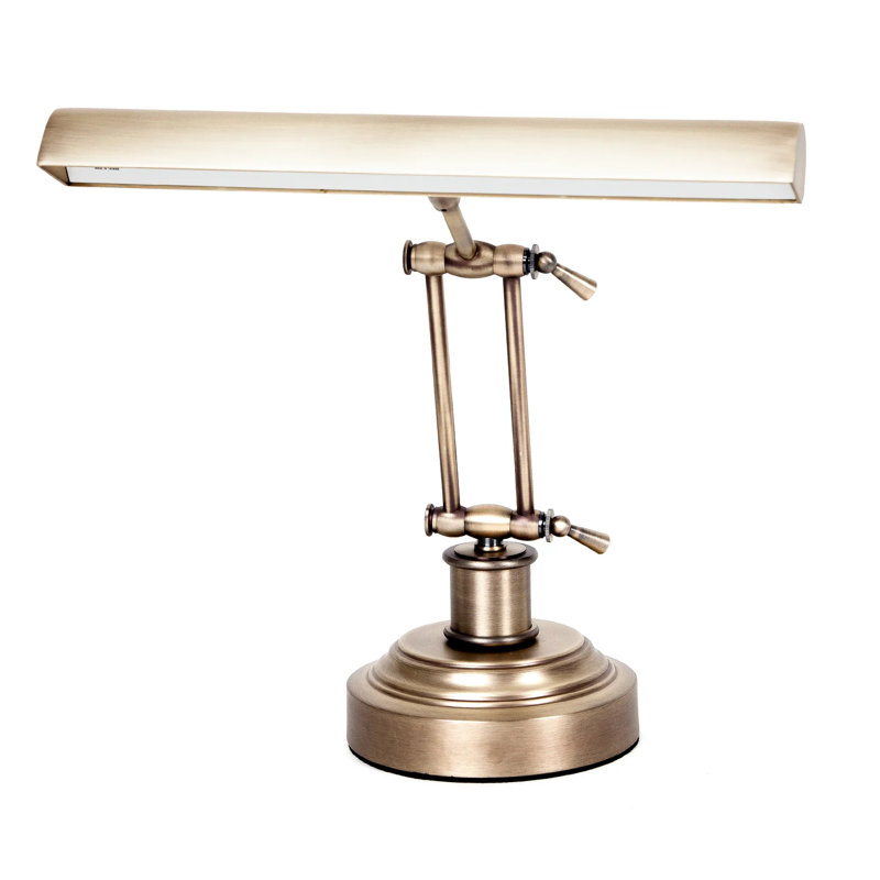 Lampe piano 16,6" cocoweb, Laiton antique