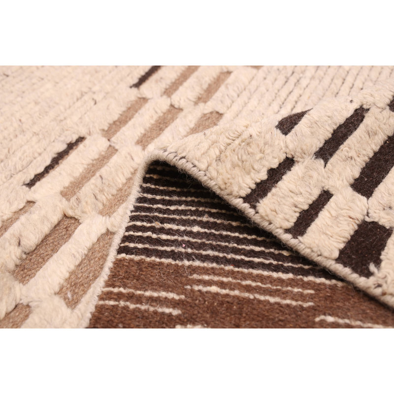 Tapis kaki Tangier 5 pi 6 po x 7 pi 8 po