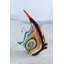Sculpture en verre Nelfao 8 pi x 2 po x 9 po H
