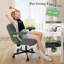 Chaise de bureau à domicile avec roulettes et accoudoirs relevables-102432061