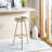 Leandra Counter Stool with Metal Frame-1397298436