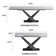 Edora 62.99" to 94.48" Extendable Rectangular Sintered Stone Dining Table for 8-10
