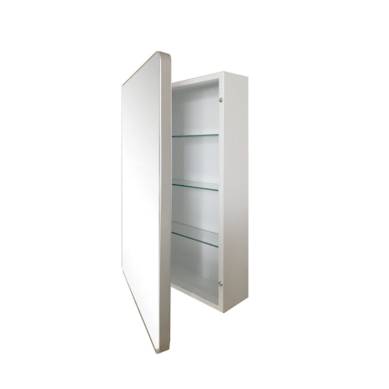 Armoires à pharmacie à miroir d'Olliver, Argent