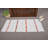 Antique Turkish Hemp Rug with Flat Weave Kilim Design in White - Ideal for Entry Spaces