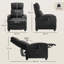 Ansley Recliner Armchair Massage Push Back Recliner Chair-1928647028