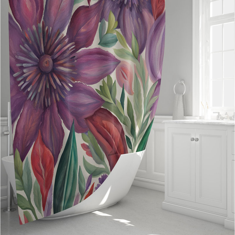 Rideau de douche Dolhenty, H 93 po x l 70 po