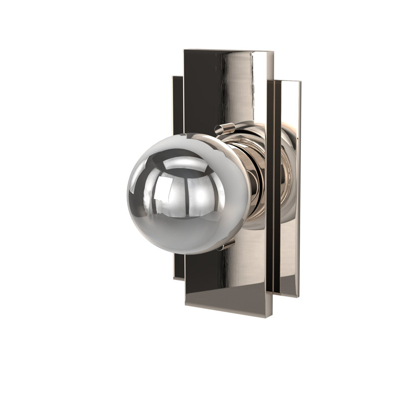Yassen LED Flush Mounted Sconce, Nickel