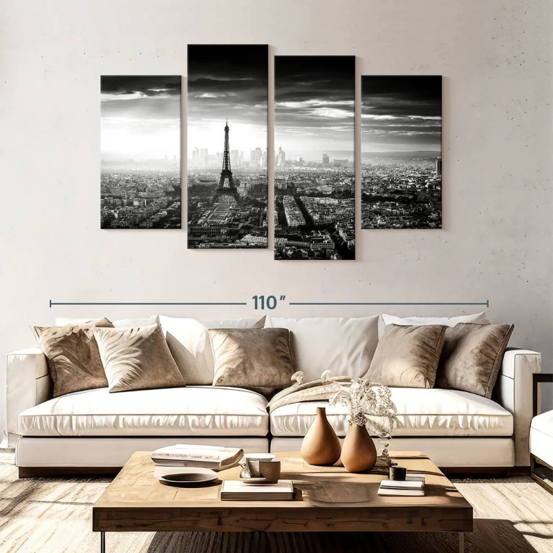 Nicci BW Paris, H 54 po x l 84 po