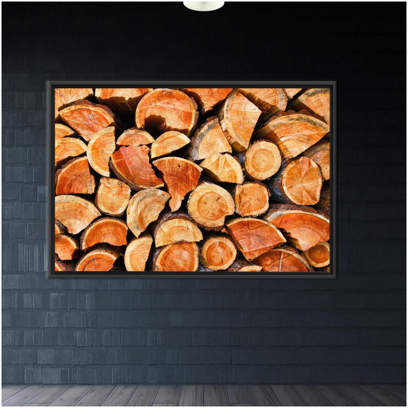 Print on Canvas, Black Floater Framed, 40 cm H x 60 cm W
