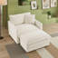 Chaise d'appoint moderne avec repose-pieds-1045483623