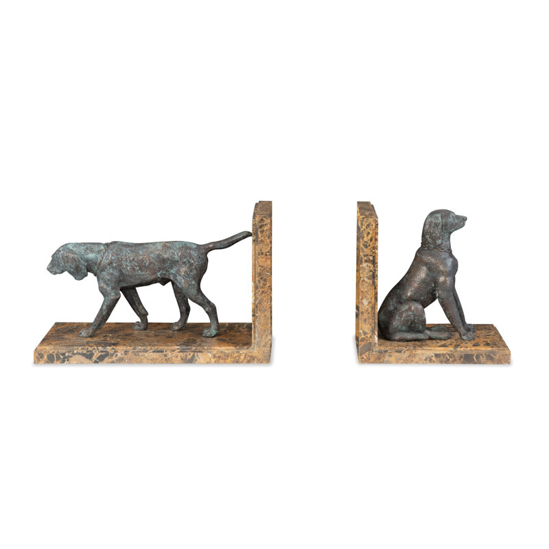 Serre-livres chien de chasse