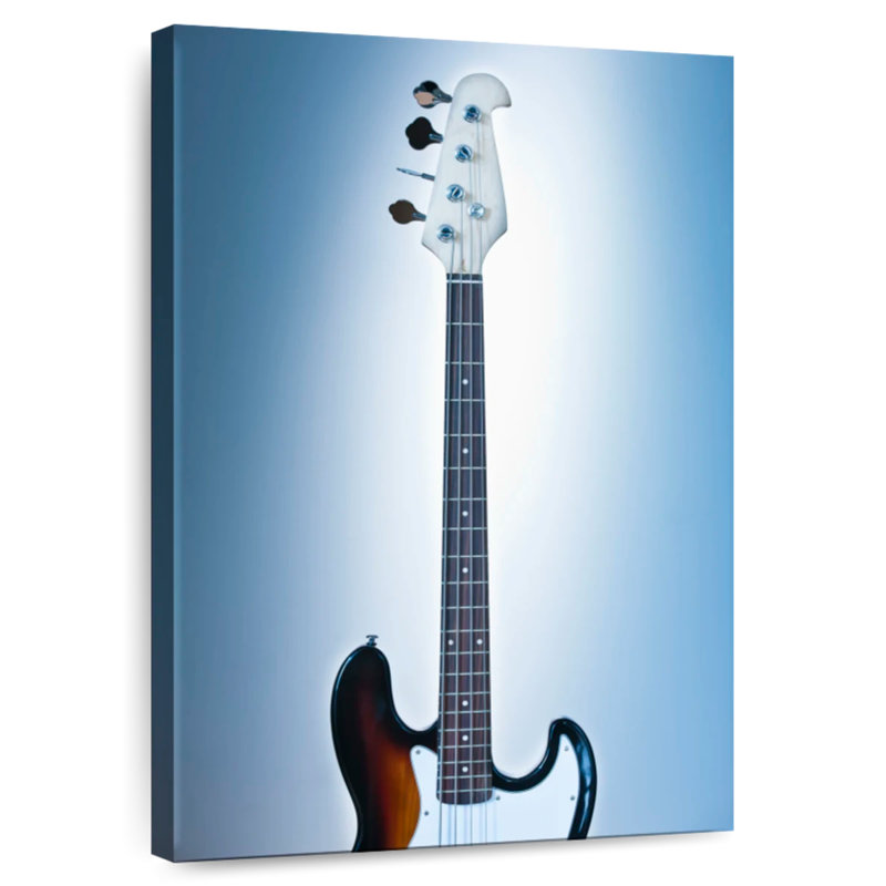 Guitare basse Abarca Cool, H 45 po x l 30 po