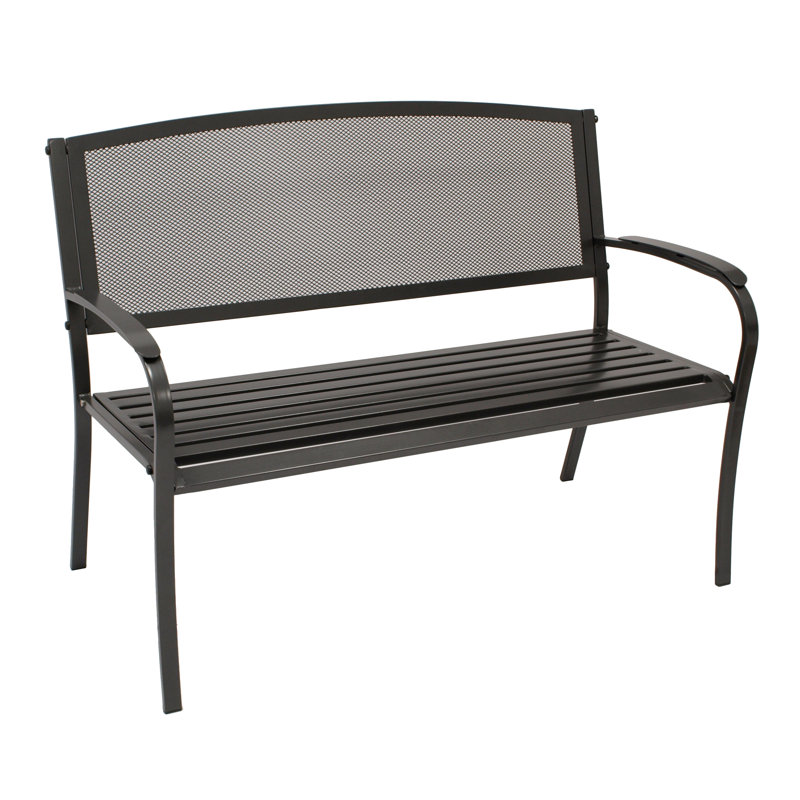 Wadena Iron Bench