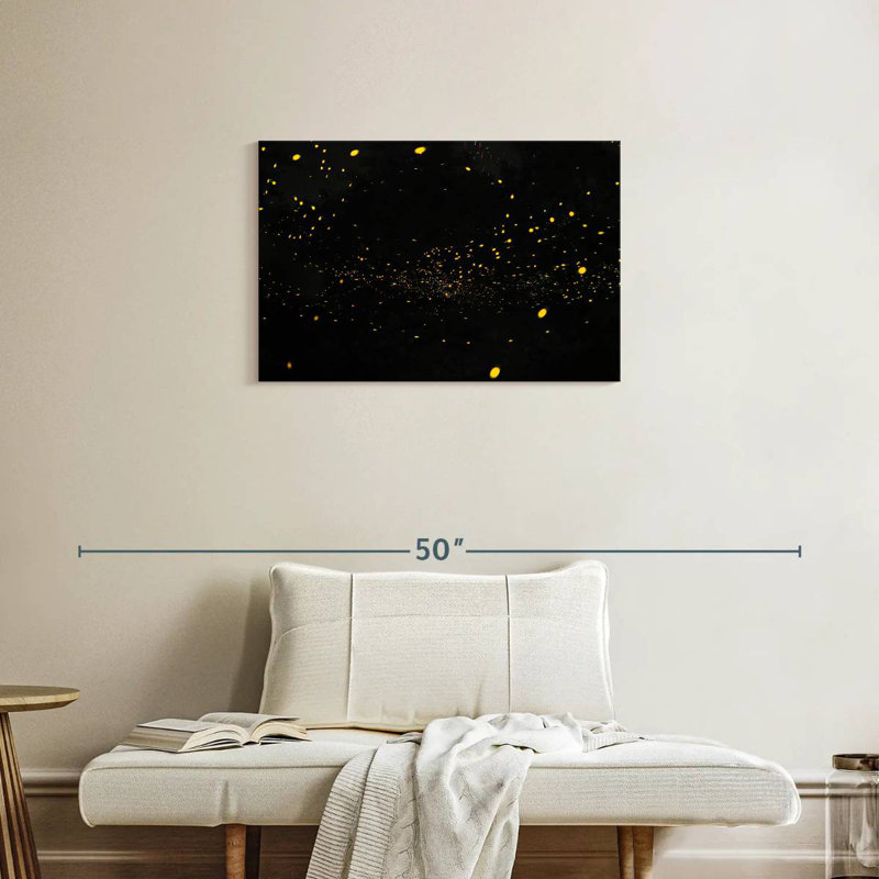 Brampt Night Fireflies, 20" H x 30" W